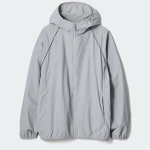 Uniqlo X Roger Federer by JW Anderson Lightweight Hooded Nylon Jacket Tennis XS